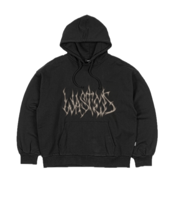Wasted Paris Hoodie Boxy Chainsaw Black WST_CHAIN_HB_BLK