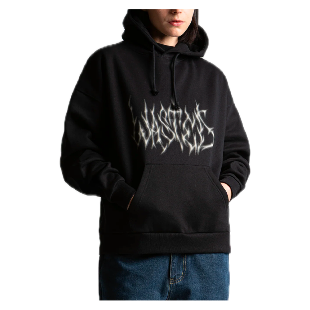 Wasted Paris Hoodie Boxy Chainsaw Black WST_CHAIN_HB_BLK - Image 3