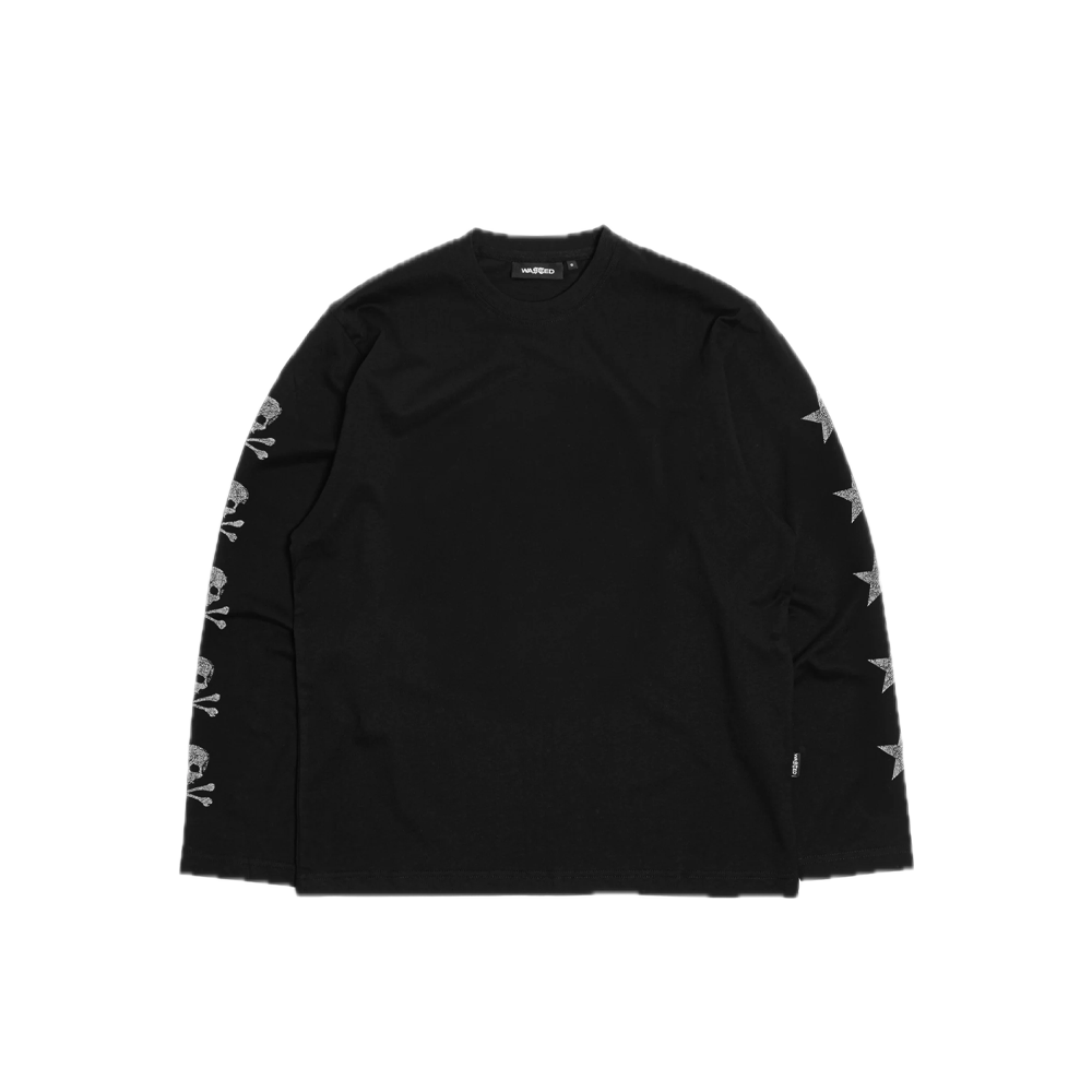 Wasted Paris Doom Long Sleeve T-Shirt Black WST_DOOM_LS_BLK - Image 2