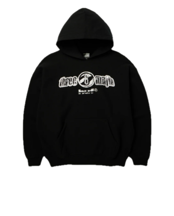 HUF x Three 6 Mafia Heavyweight Hoodie Black FL00270_BLK