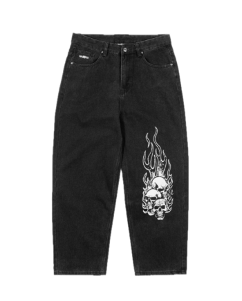 Wasted Paris Road Casper Pant Faded Black W67366_FBK