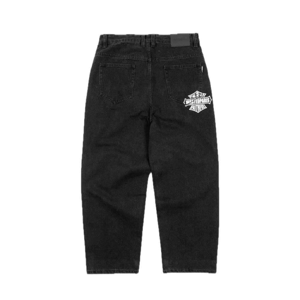 Wasted Paris Road Casper Pant Faded Black W67366_FBK - Image 2