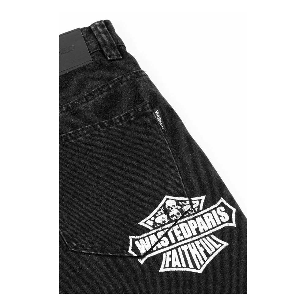 Wasted Paris Road Casper Pant Faded Black W67366_FBK - Image 4