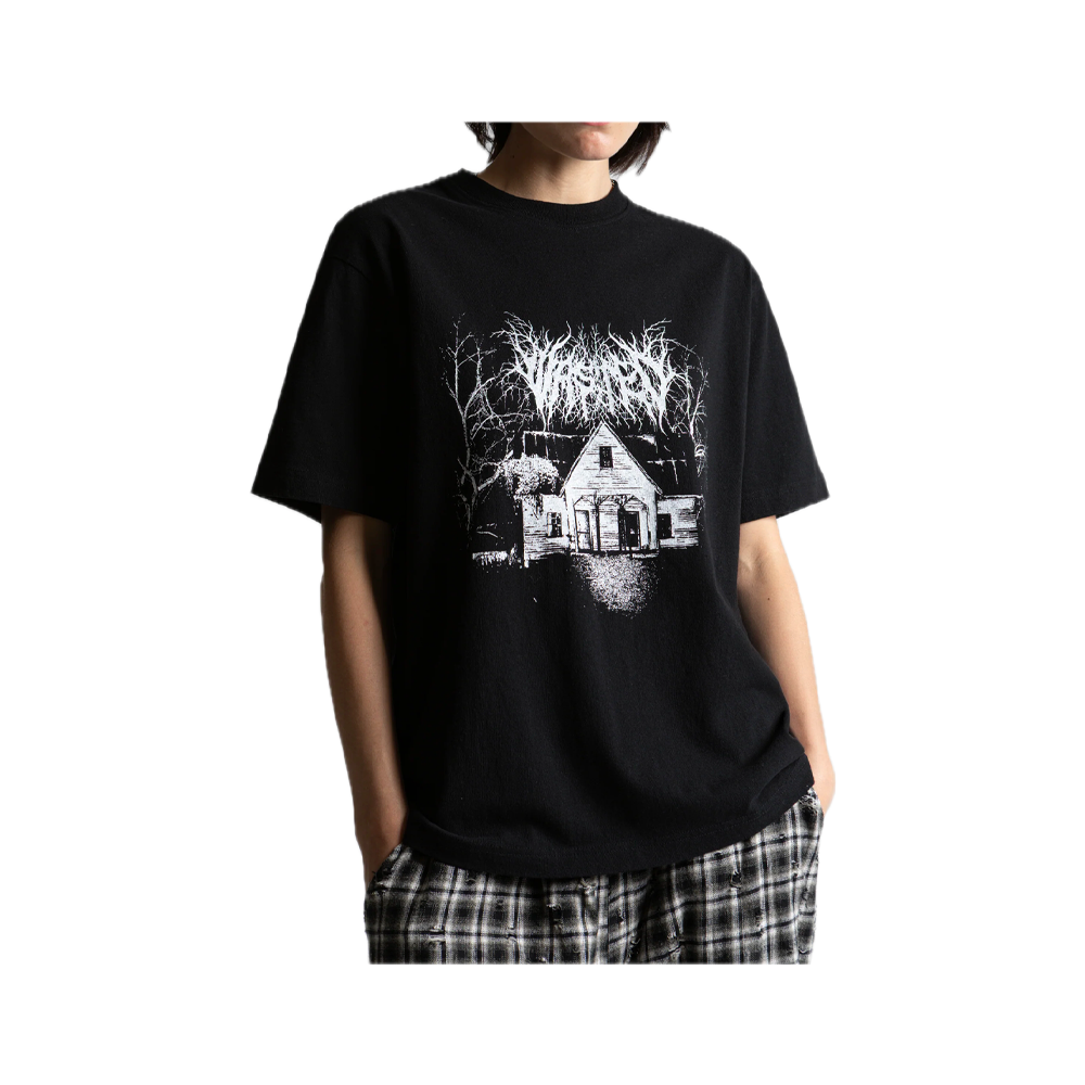 Wasted Paris Haunted T-Shirt Black WST_HAUNT_TS_BLK - Image 2