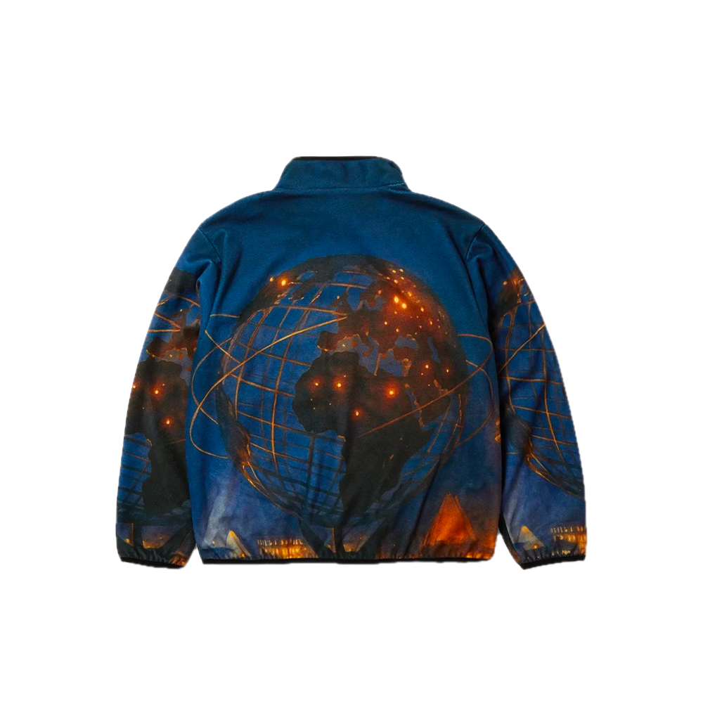 HUF Flushing Polar Fleece Jacket Multi JK00519_MLT - Image 2