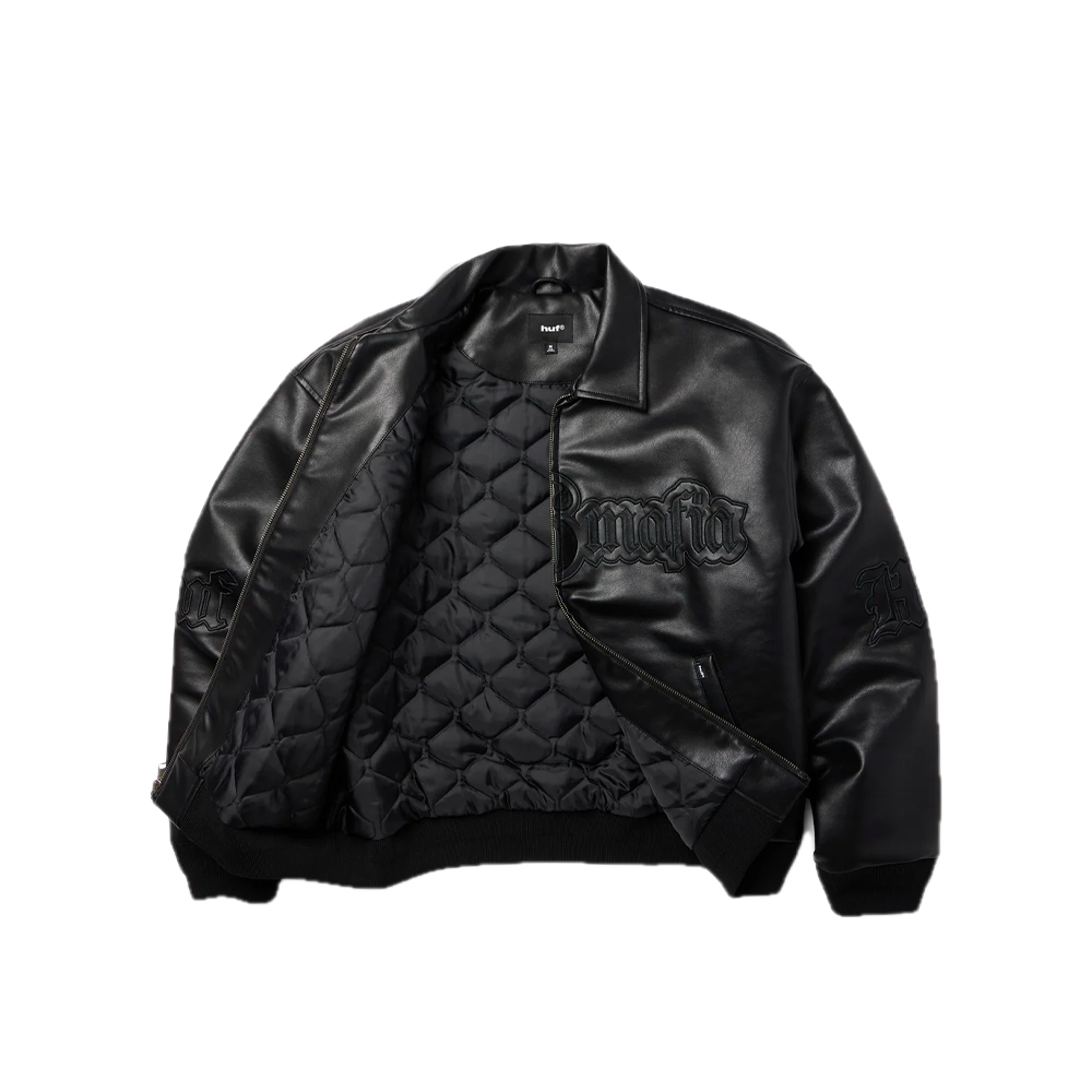 HUF x Three 6 Mafia Jacket Black JK00548_BLK - Image 6