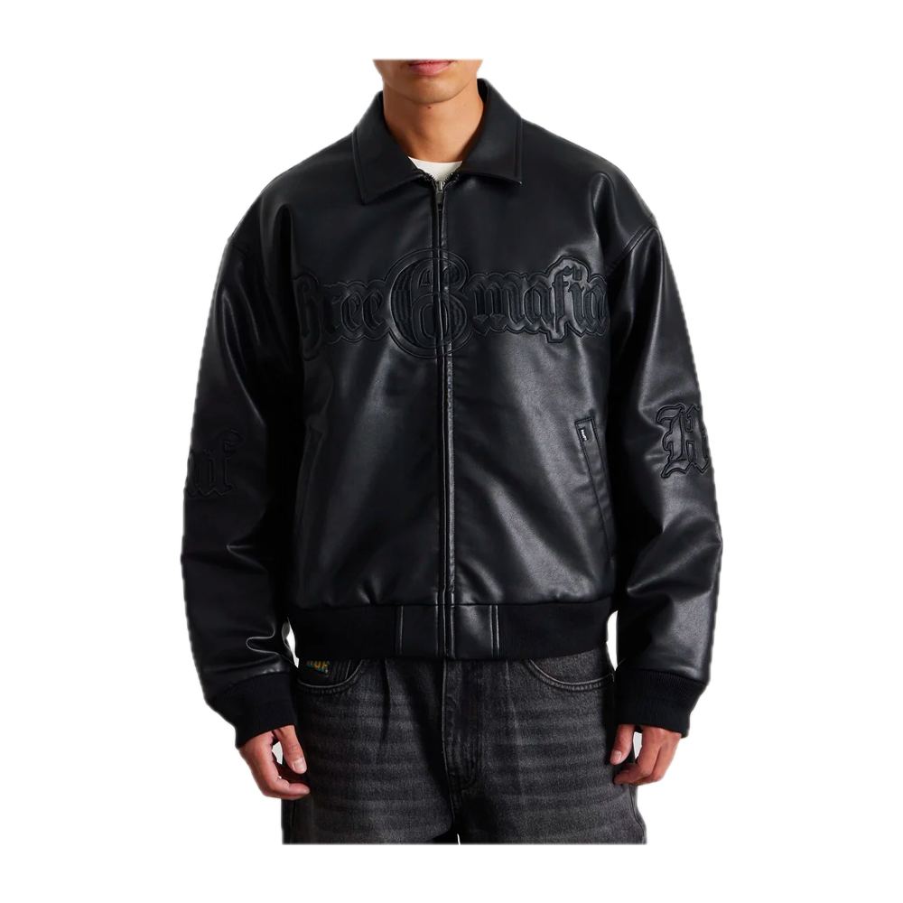 HUF x Three 6 Mafia Jacket Black JK00548_BLK - Image 5