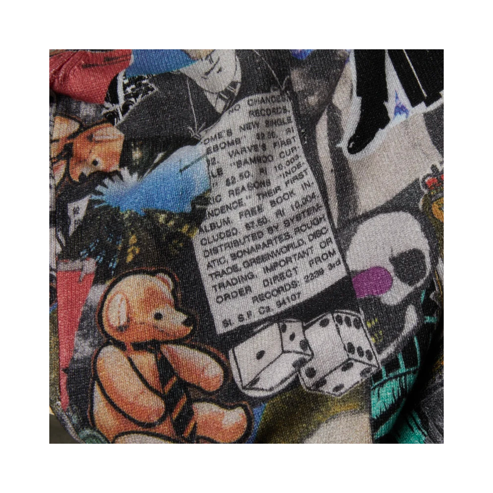 HUF Boulevard Status Crewneck Sweatshirt Multi KN00603_MTI - Image 3