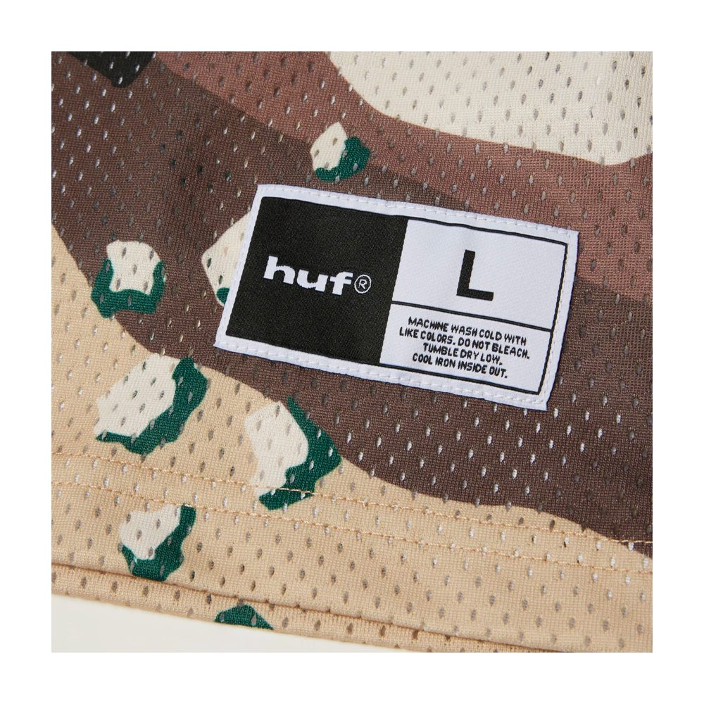 HUF x Three 6 Mafia Football Jersey Camo KN00637_CMO - Image 3