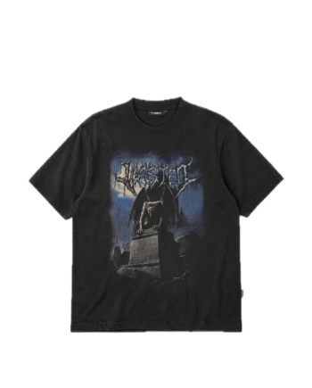 Wasted Paris Noctis T-Shirt Faded Black WST_NOCTIS_TS_FB