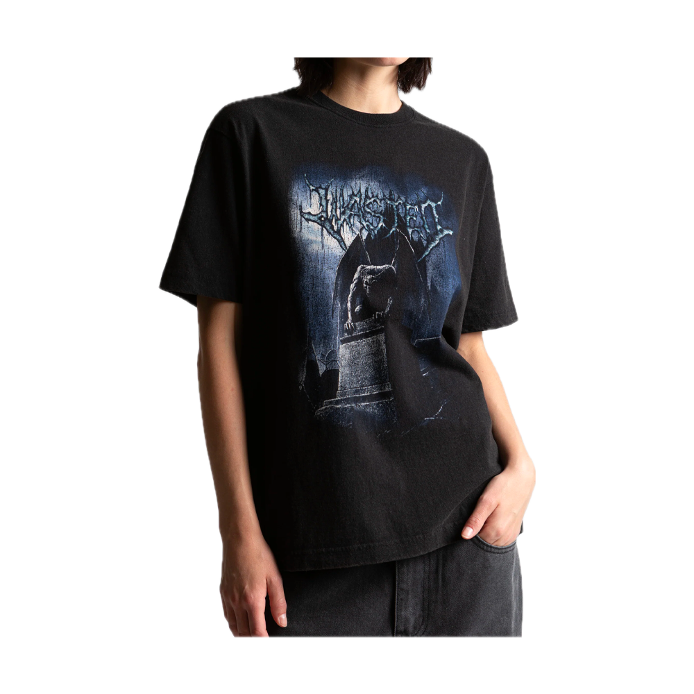 Wasted Paris Noctis T-Shirt Faded Black WST_NOCTIS_TS_FB - Image 2