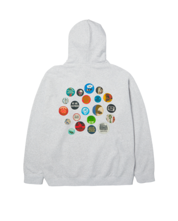 HUF Olympia Pullover Hoodie Heather Grey PF00837_GRY
