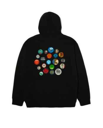 HUF Olympia Pullover Hoodie Black PF00837_BLK