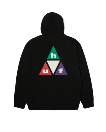 HUF Prism Triple Triangle Pullover Hoodie Black PF00854_BLK