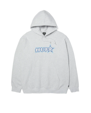 HUF Galaxy Pullover Hoodie Heather Grey PF00856_GRY