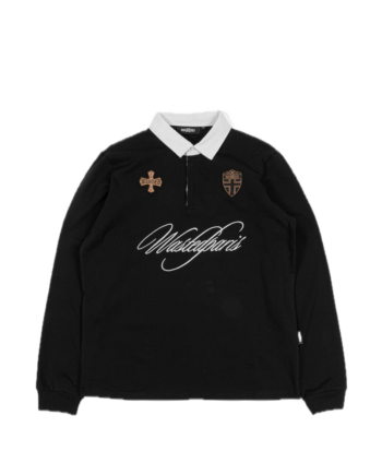Wasted Paris Polo Script Black WST_SCRIPT_PL_BLK