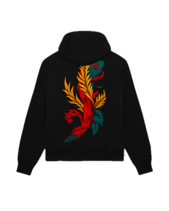 Dolly Noire Asso di Bastoni Hoodie Black SW919-GQ-01