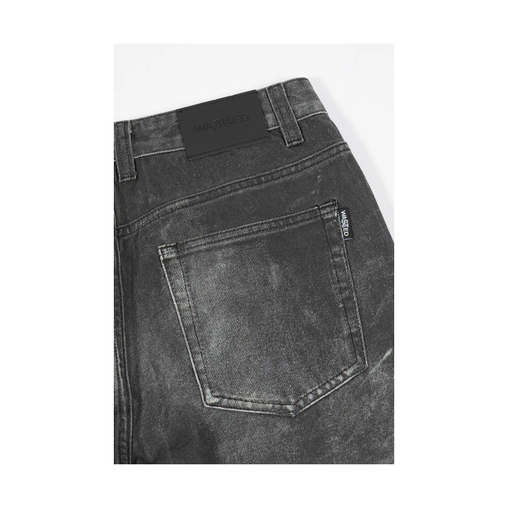 Wasted Paris Trompe L'Oeil Casper Pant Faded Black W67369_FBK - Image 4