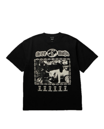 HUF x Three 6 Mafia Most Known Unknown Tee Black TS02945_BLK