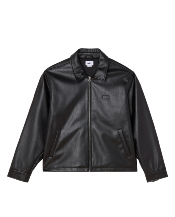 Obey Workman PU Jacket Black 121800631_BLK