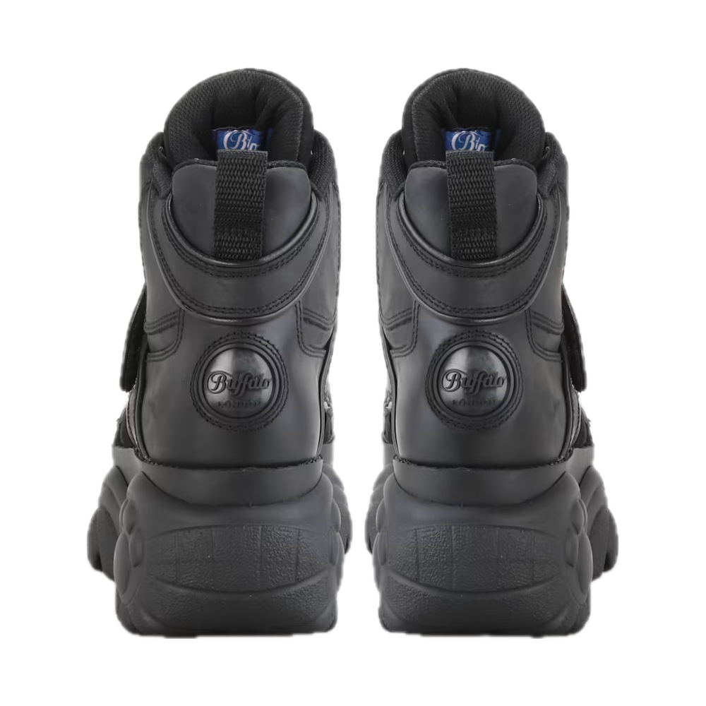 Buffalo 1348-14 2.0 Classic High BS Leather Black 01863605 - Image 5