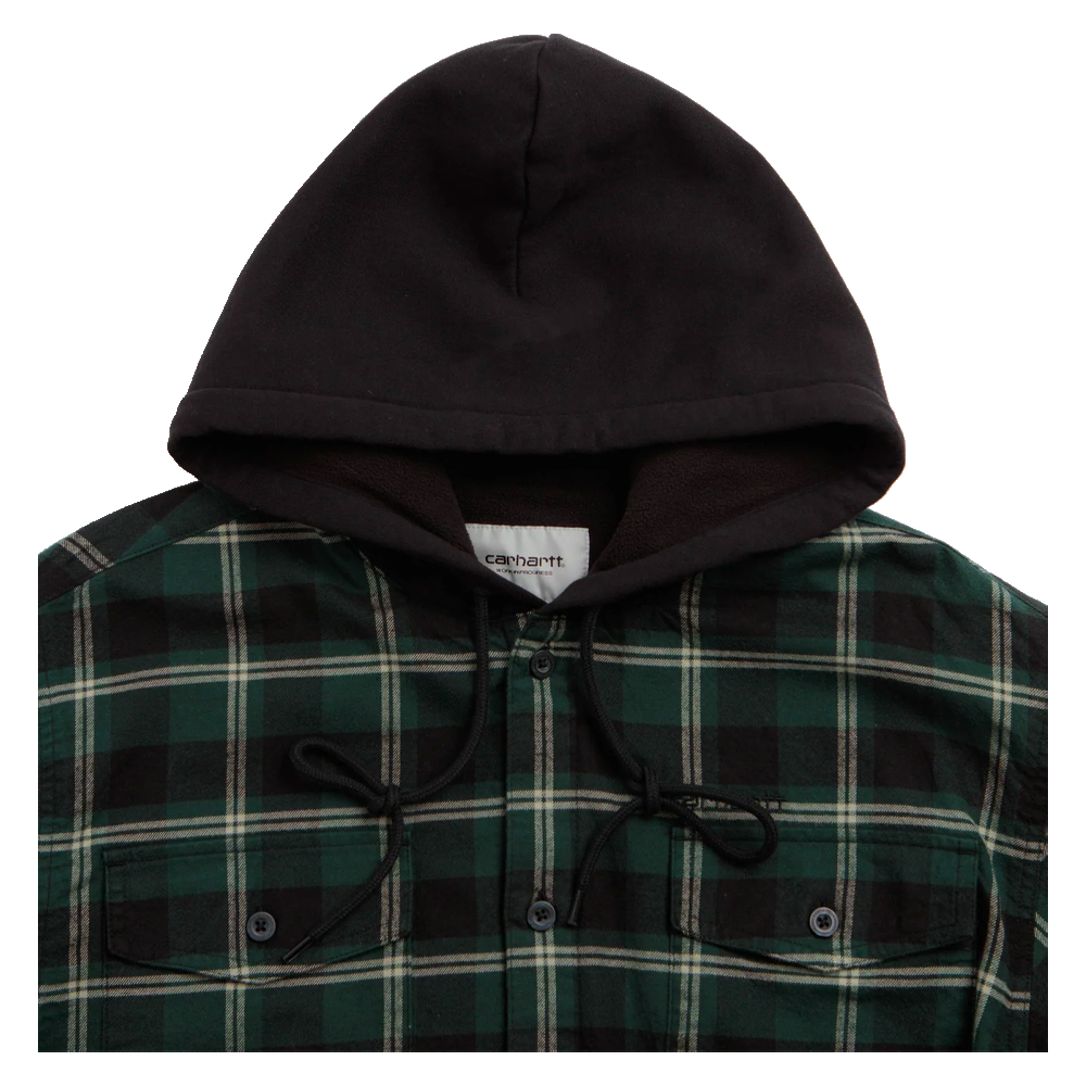 Carhartt WIP Cobrin Shirt Jac Cobrin Check / Dark Scarab I037129_SCB - Image 4