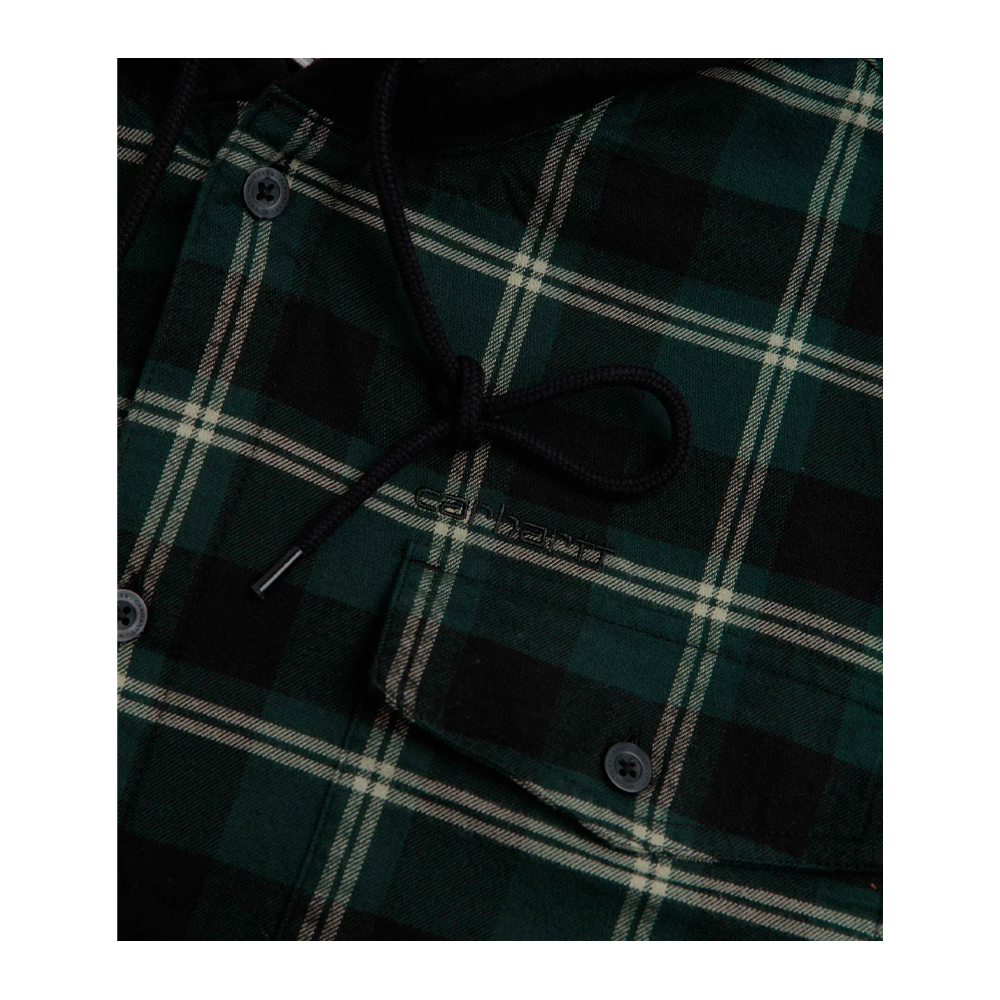Carhartt WIP Cobrin Shirt Jac Cobrin Check / Dark Scarab I037129_SCB - Image 3
