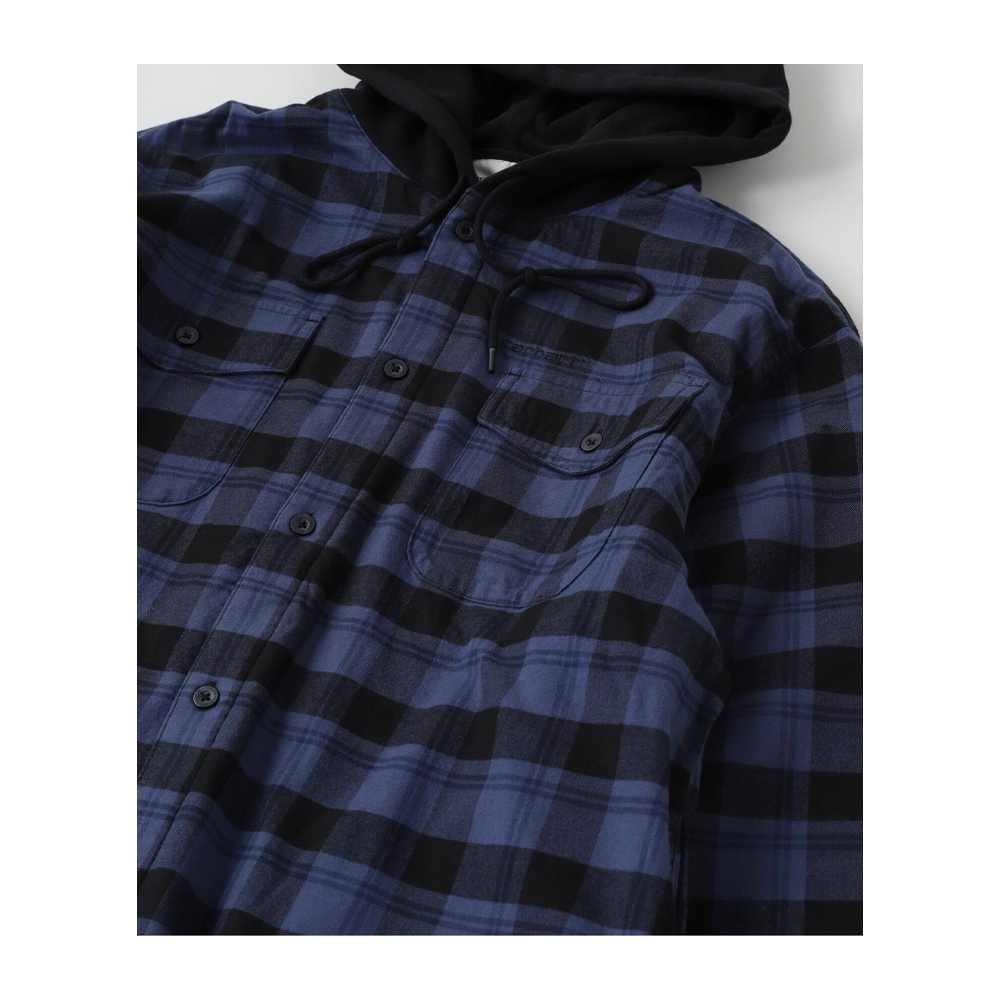 Carhartt WIP Cobrin Shirt Jac Cobrin Check / Blue I037129_BLE - Image 3