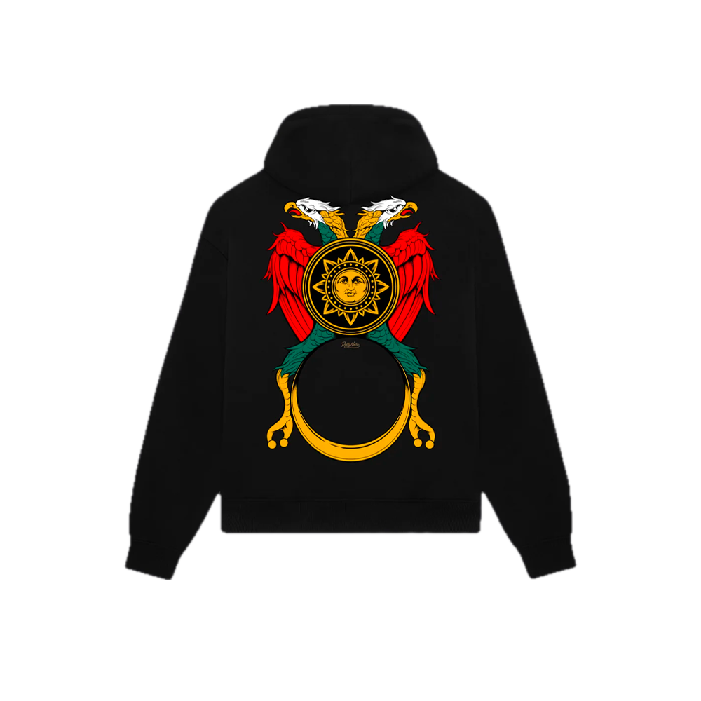 Dolly Noire Asso di Denari Hoodie Black SW916-GQ-01