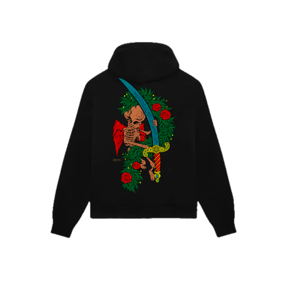 Dolly Noire Asso di Spade Hoodie Black SW917-GQ-01
